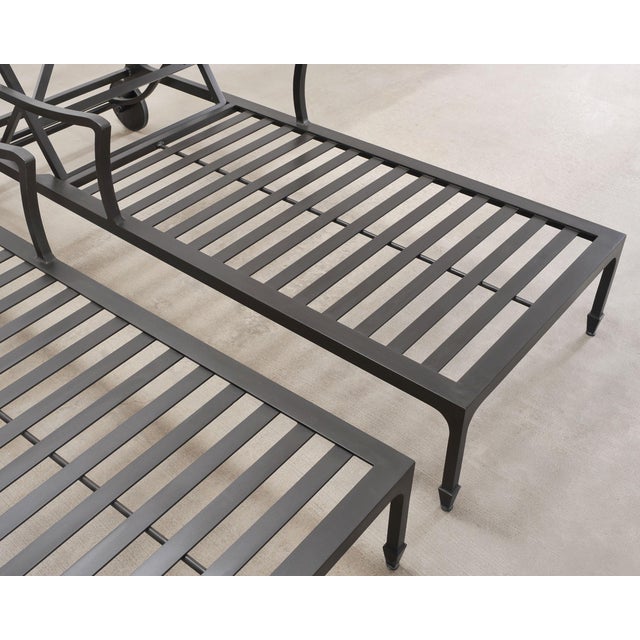 Pair of McKinnon and Harris Beaufort Sun Chaise Lounges For Sale - Image 11 of 18