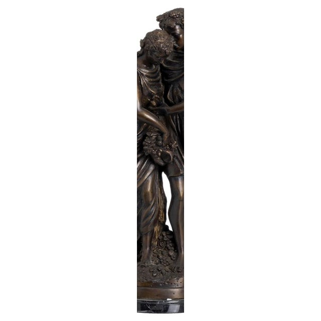 Mathurin Moreau, Figurative Composition, Bronze For Sale - Image 6 of 8