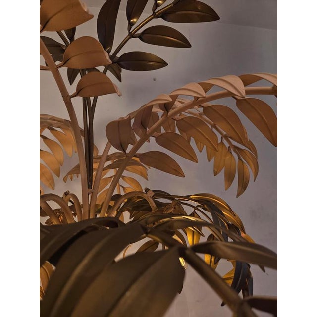 1970s Large Floor Palm Light by Hans Kögl, 1975 For Sale - Image 5 of 12