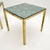 1970s Vintage French Brass Side Tables with Marble Tops, 1970s, Set of 2 For Sale - Image 5 of 8