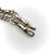 1920s Art Deco Sterling Silver Graduated Curb Link Watch Chain For Sale In Los Angeles - Image 6 of 9