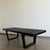 1950s Vintage Black Ash Bench, 1950s For Sale - Image 5 of 11