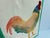 Late 20th Century Napa Artist Sherman Nobleman Fine Art Hand Painted Rooster on Ceramic – 9.5" X 12" For Sale - Image 4 of 11