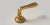 Versailles Doré Brass Door Handles with Condemnation by Jérôme Bugara, Set of 3 For Sale - Image 6 of 8