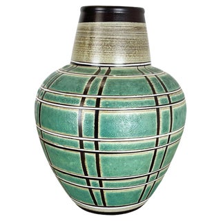 Large Ceramic Pottery Floor Vase from Marzi and Remy, Germany, 1960s For Sale