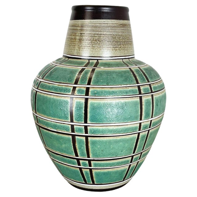 Large Ceramic Pottery Floor Vase from Marzi and Remy, Germany, 1960s For Sale