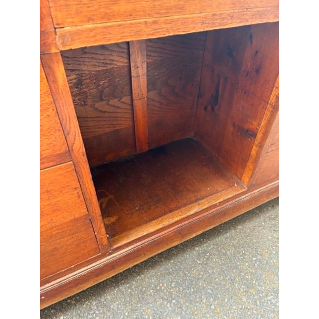 1950s Commercial Bank Counter, 1950s For Sale - Image 5 of 9