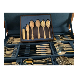 Vintage The Most Sophisticated Flatware 24 Different Place-Setting 210 Pieces Set, Ever Assembled