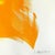 The Marigold Dress 1 - Abstract Flowy Minimalist Yellow Figurative Ink Painting on Paper by Bettina Mauel For Sale - Image 4 of 6