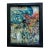 "Bird on Its Ladder", Framed, Oil Painting, Aviary Art For Sale