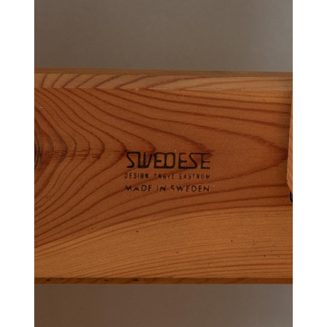 Vintage Swedish Brutalist Dymling Coffee Table in Pine by Yngve Ekström for Swedese, 1970s For Sale - Image 17 of 18
