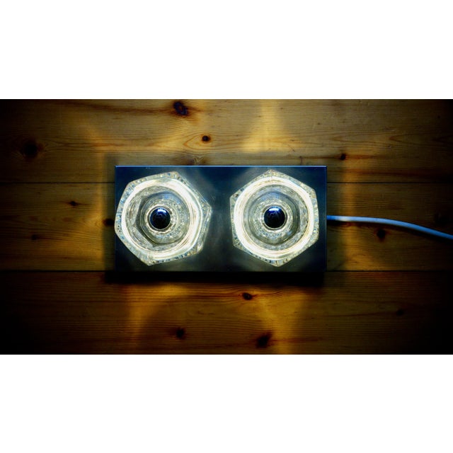 Peill & Putzler Cubic Wall Lights, Germany - Set of 2 For Sale - Image 6 of 13