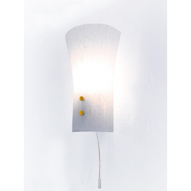 Metal Murano Glass Wall Sconces from Doria, 1960s, Set of 3 For Sale - Image 7 of 9