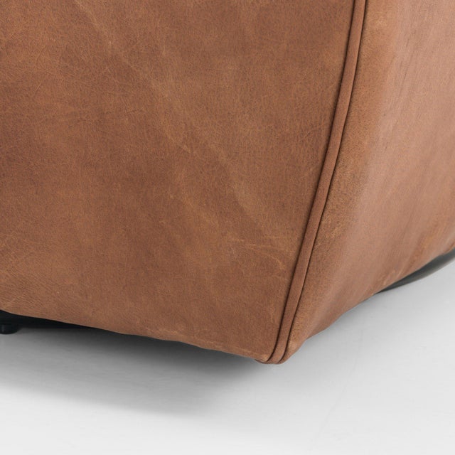 Sienna Four Hands Hanover Swivel Chair - Heirloom Sienna For Sale - Image 8 of 12