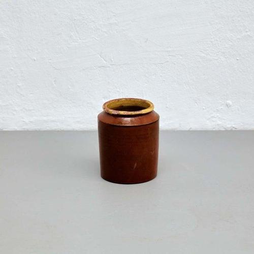 Rustic Ceramic Vases, 1940s, Set of 3 For Sale - Image 15 of 18