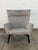 1990s 1990s Contemporary Arm Chair & Ottoman For Sale - Image 5 of 12