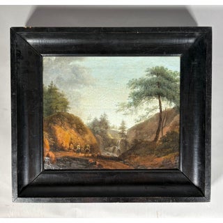 Karl Marko (1791-1860) - Travelers in an Italian Landscape For Sale