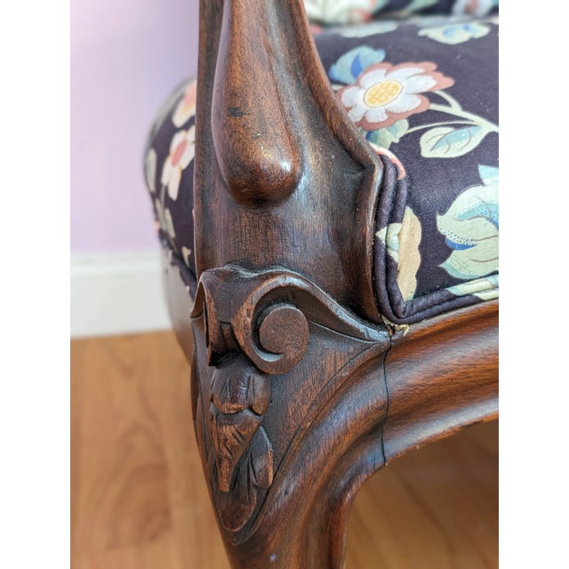Early 20th Century Early 20th Century Louis XVI-Style Settee For Sale - Image 5 of 11