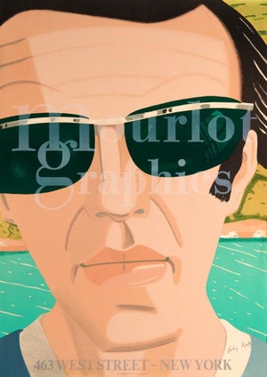 Alex Katz Alex (Self Portrait) Poster