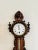 Antique Victorian Carved Walnut Banjo Clock Barometer, 1880 For Sale - Image 6 of 9