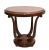 Art Deco Italian Art Deco Walnut Wood Coffee Table, Center Table, 1950 For Sale - Image 3 of 13