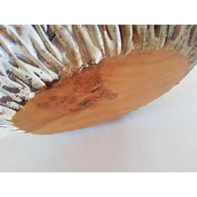 Wood Macabo Cusano Aldo Tura Wood Bowl Nutcracker Set 1960s Milan For Sale - Image 7 of 9