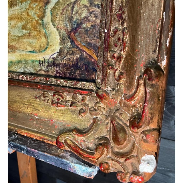 Walter Schneider, Salève Mountain, Oil on Canvas For Sale - Image 11 of 13