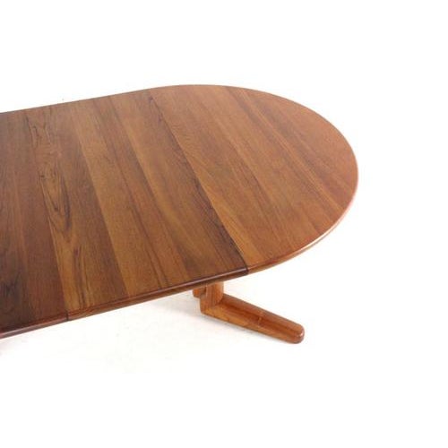 Danish Round Extendable Sindal Dining Table For Sale - Image 11 of 16