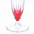 Vintage Exquise Vases in Deep Rose Red Crystal, 1950, Set of 3 For Sale - Image 10 of 18