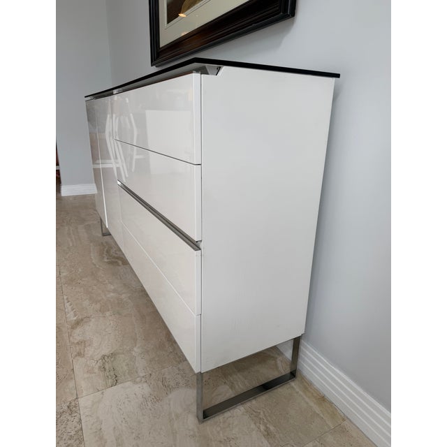 B&B Italia B&B Italia Lacquered Sideboard Credenza For Sale - Image 4 of 11