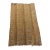 African Large Mustard & White Mud Cloth Textile Mali 66" by 36.5" For Sale