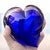 Contemporary Blue Heart in Hand-Blown Murano Glass from YourMurano For Sale - Image 3 of 6