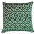 Schumacher Schumacher Ming Fret Velvet 22" Pillow in Emerald For Sale - Image 4 of 4