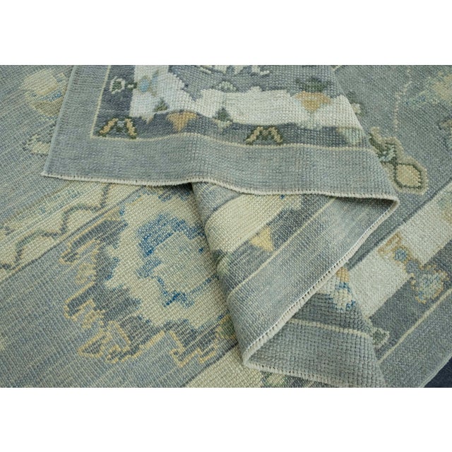 Textile Turkish Oushak Rug 8'8" x 12' #18124 For Sale - Image 7 of 8