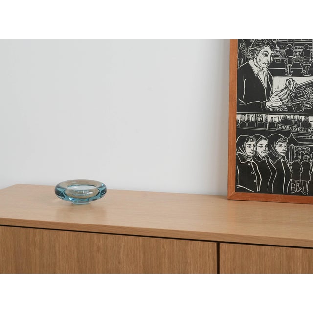 Glass Vintage Danish Glass Bowl by Per Lütken for Holmegaard, 1960s For Sale - Image 7 of 8