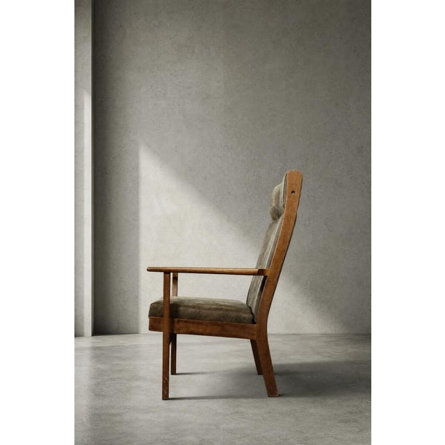 Mid-Century Modern Danish Model GE-181-A Armchair by Hans J. Wegner for Getama, 1950s For Sale - Image 9 of 18
