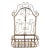 Rustic Wrought Iron Hanging Wall Planter For Sale