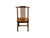Oriental Modern Yoke High Back Bars Backrest Accent Side Chair For Sale - Image 13 of 14