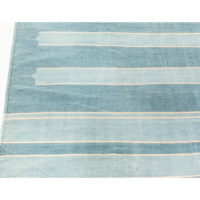 Doris Leslie Blau Indian Dhurrie Runner For Sale In New York - Image 6 of 9