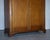English Two Door Wardrobe in Oak For Sale - Image 4 of 18