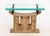 Karl Springer African Stool Base Side Table, 1970s For Sale - Image 10 of 10
