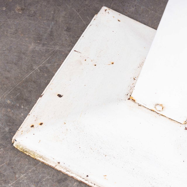 1960’s Original French Tolix Square Outdoor Dining Table – White Square (Model 1153.1). Tolix is one of our all time...