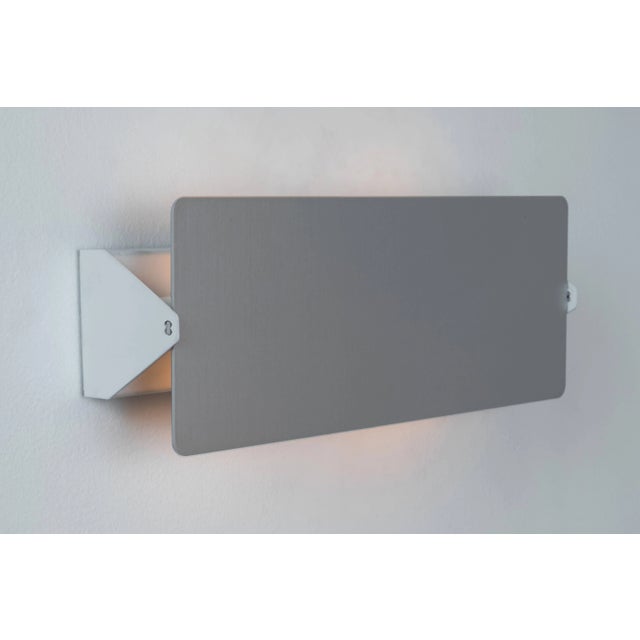 Mid-Century Modern Charlotte Perriand 'Applique à Volet Pivotant Double' Wall Light in Aluminum For Sale - Image 3 of 11