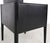 Arco Cubist Black Leather Chairs, 1980s, Set of 4 For Sale - Image 11 of 14