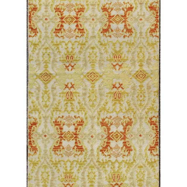 1920s Antique Spanish Runner Rug - 3′10″ × 14′ For Sale - Image 4 of 8