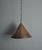 Handmade Cone-Shaped Copper Pendant, Denmark, 1970s For Sale - Image 3 of 13