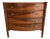 Antique American Federal Bowfront Chest of Drawers, Flame Mahogany, C. 1820 For Sale