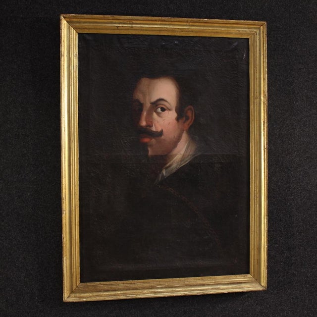 Spanish Artist, Portrait of a Gentleman, 1780, Oil on Canvas, Framed For Sale - Image 10 of 16