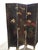 Oriental Asian Four Panel Screen Gold Chinoiserie Coromandel Room Divider Geese For Sale - Image 12 of 12