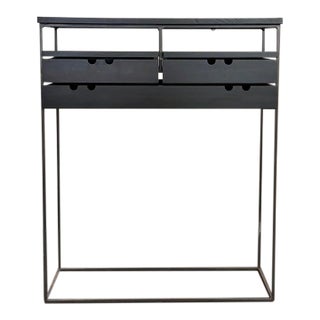 cFsignature Custom Ebonized Maple Entryway Console Table For Sale